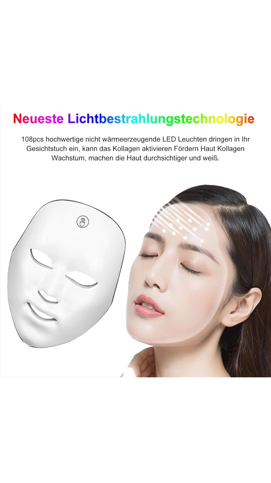 LED-Gesichtsmaske, Korean-Beauty