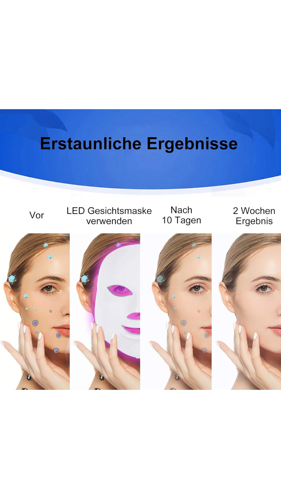 LED-Gesichtsmaske, Korean-Beauty