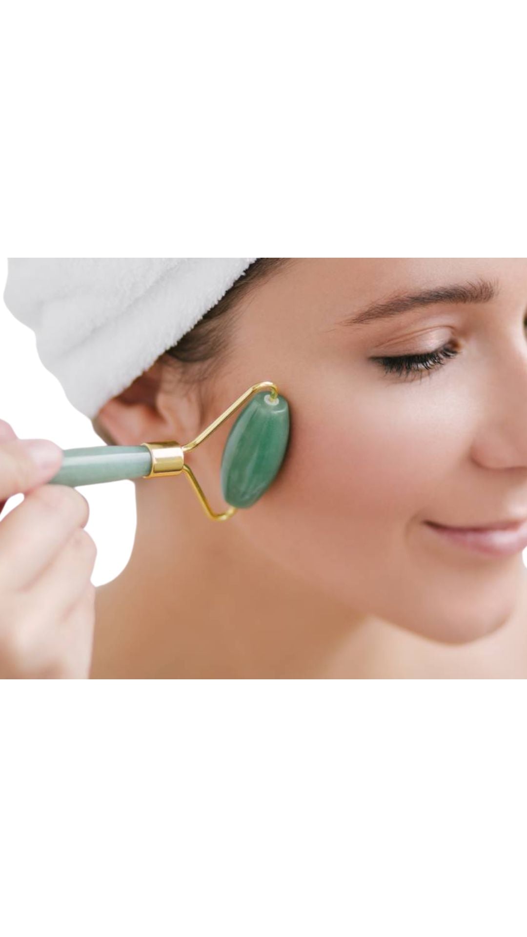 Jade-Roller, Stein Natürlicher Massageroller
