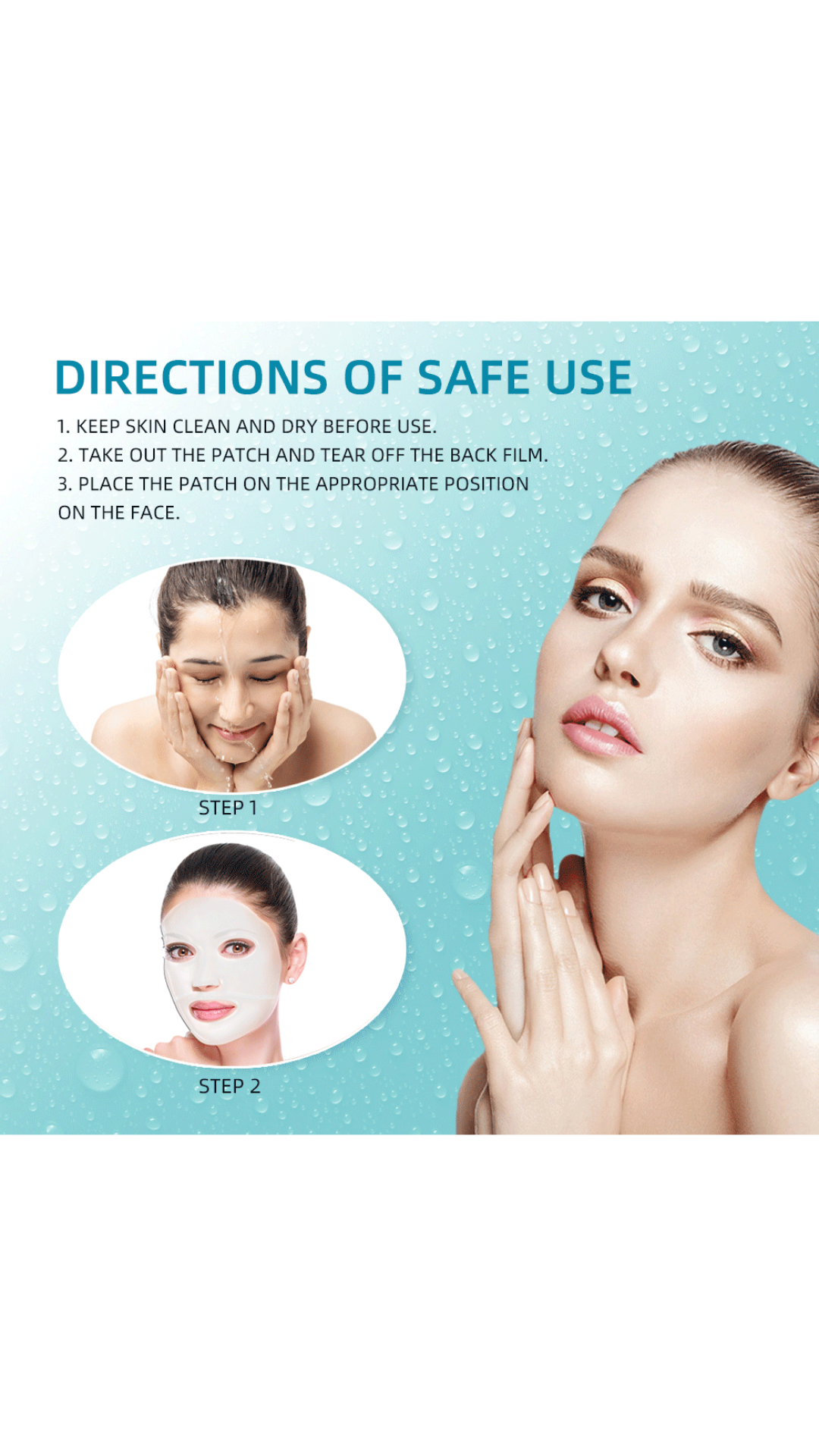 Gesichtsmaske, Augenpads Korean Beauty