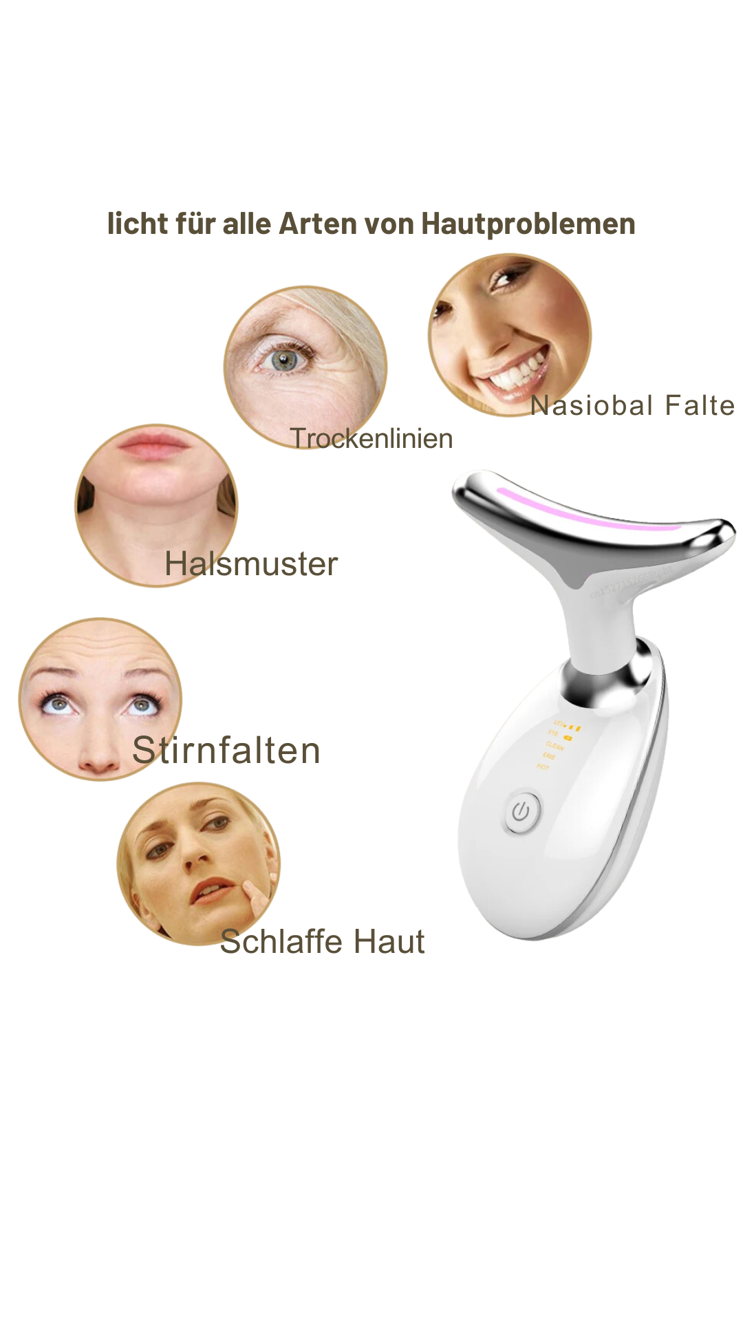 Facelifting-Maschine mit EMS für das Gesicht